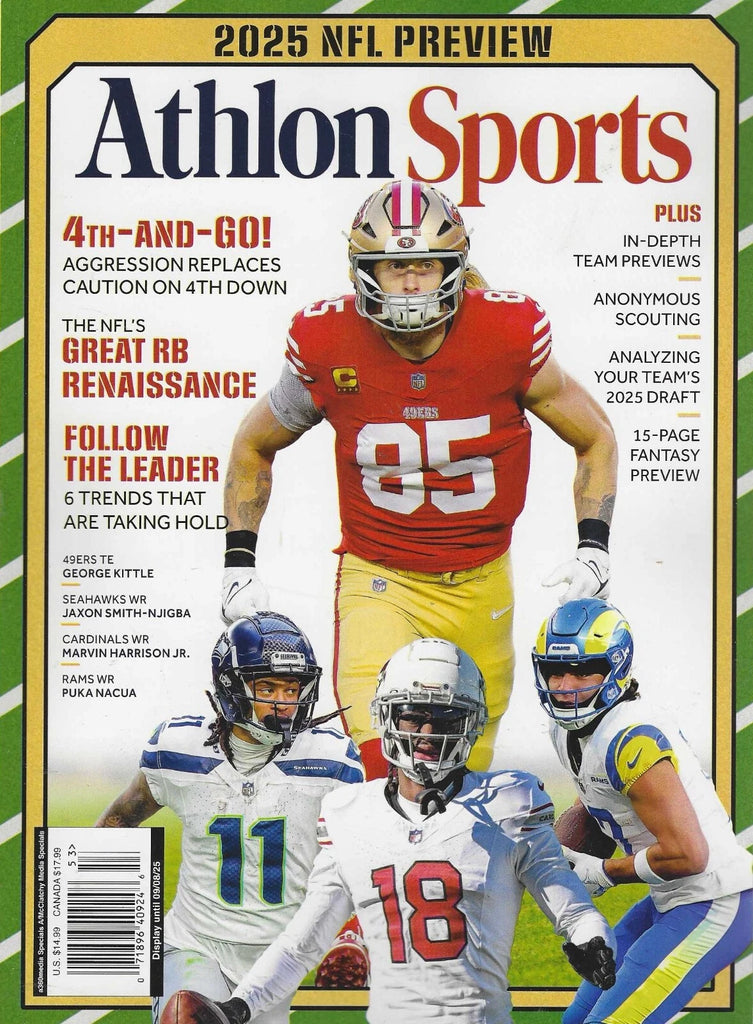 Athlon Sports 2025 NFL Preview 2025 49ers Cover