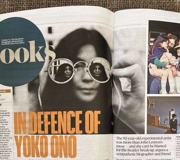 CULTURE Magazine March 30 2025 DAVID HOCKNEY Yoko Ono John Lennon