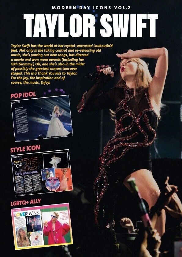 Taylor Swift Modern Day Icon magazine (July 2023) In Stock!