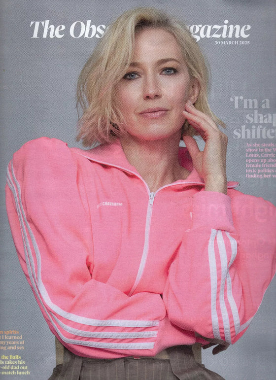 Observer Magazine March 30 2025 Carrie Coon
