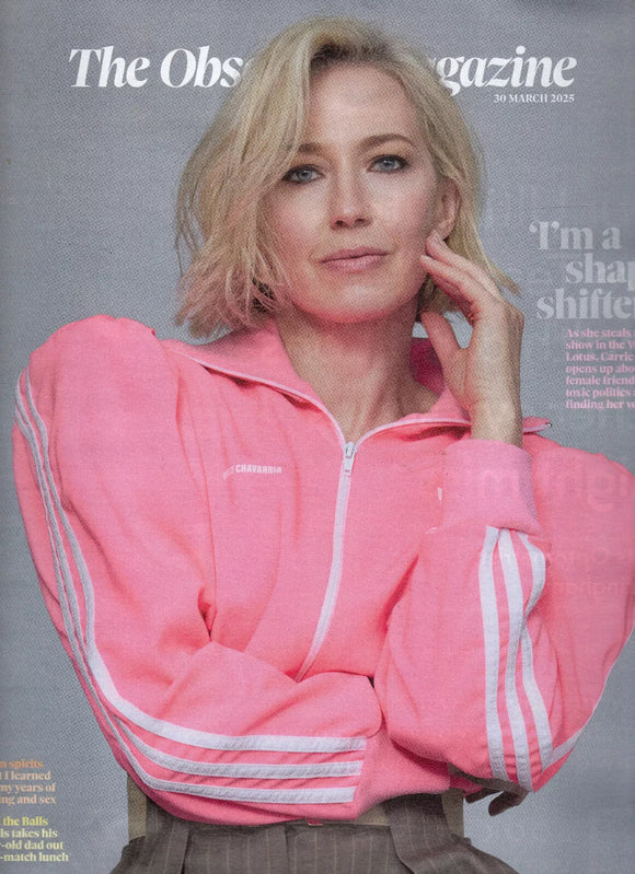 Observer Magazine March 30 2025 Carrie Coon