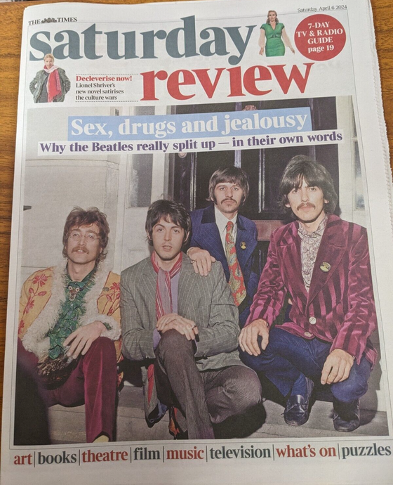 Times Saturday Review 06/04/2024 The Beatles