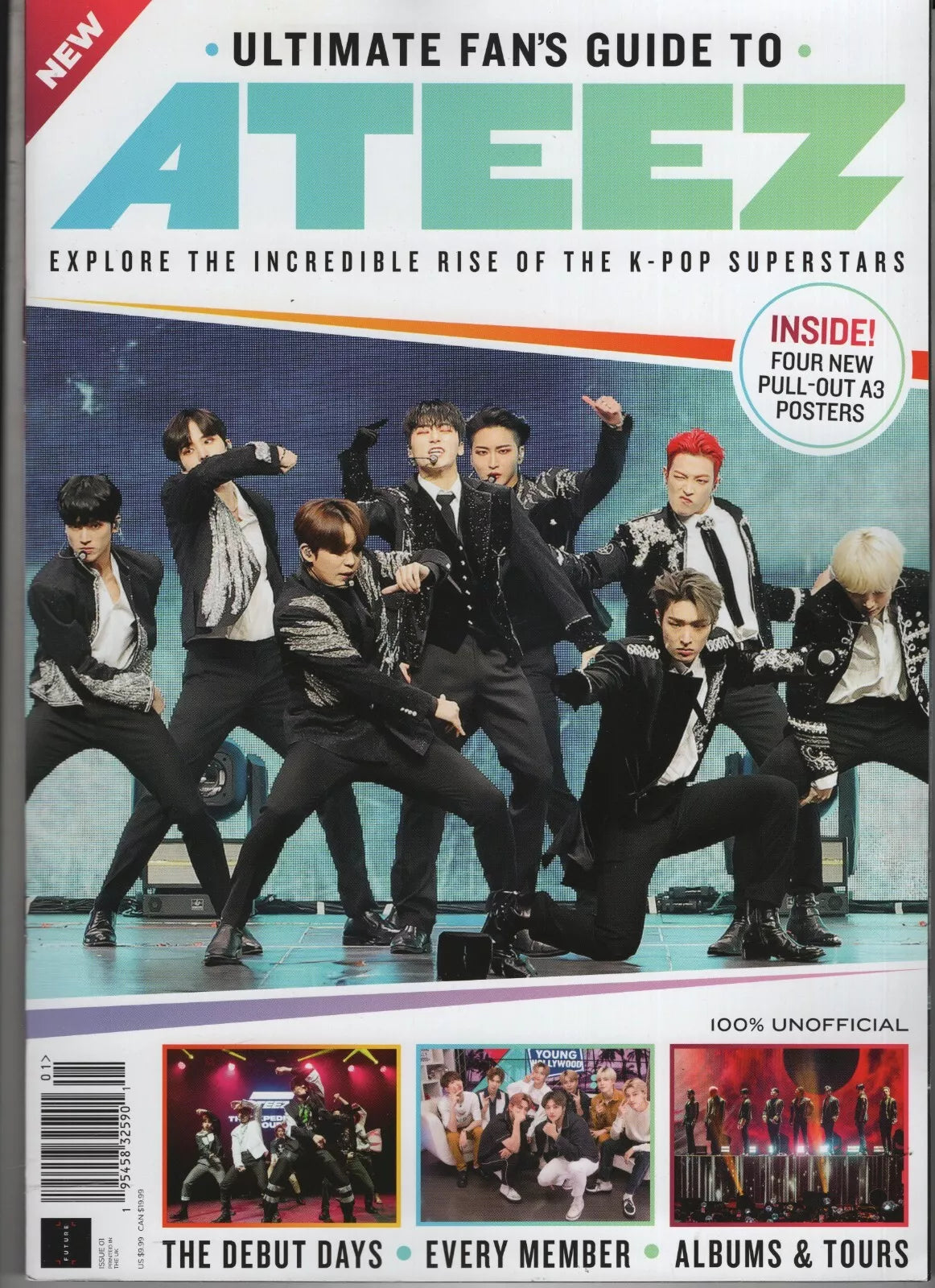 ULTIMATE FAN'S GUIDE TO ATEEZ MAGAZINE +POSTERS 2025 ULTIMATE FAN'S GUIDE TO ATEEZ MAGAZINE +POSTERS 2025