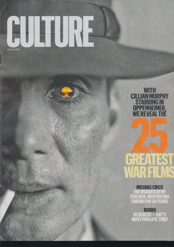 CULTURE Magazine 16/07/2023 CILLIAN MURPHY Oppenheimer Mick Jagger Rolling Stone