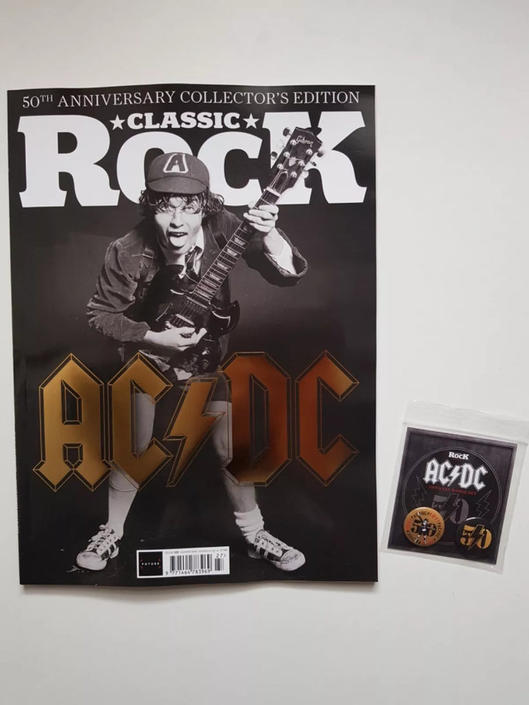 Classic Rock Magazine Summer 2024 AC/DC 50th Anniversary Collector's E ...