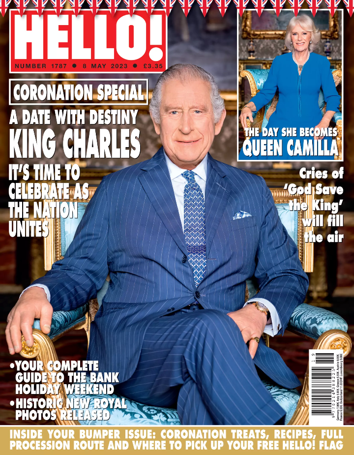 Hello! Magazine - 8th May 2023 - Bumper Coronation Special - King Charles III