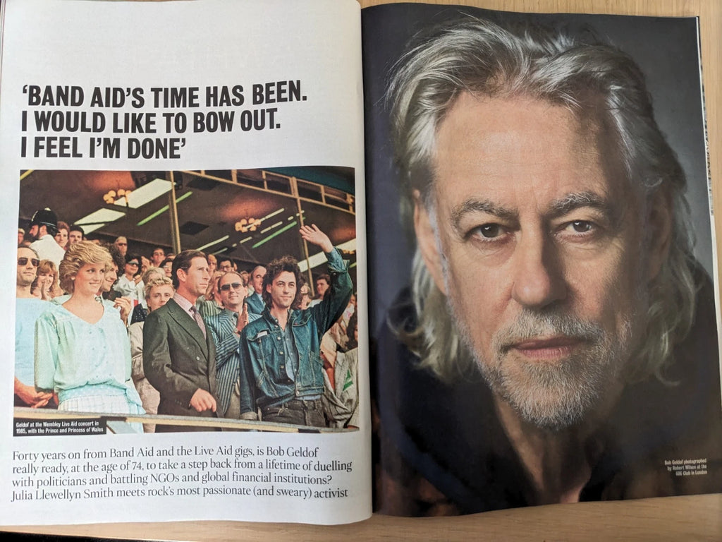 TIMES Magazine 1 November 2025 MUTYA BUENA Sugababes Bob Geldof Gloria Estefan