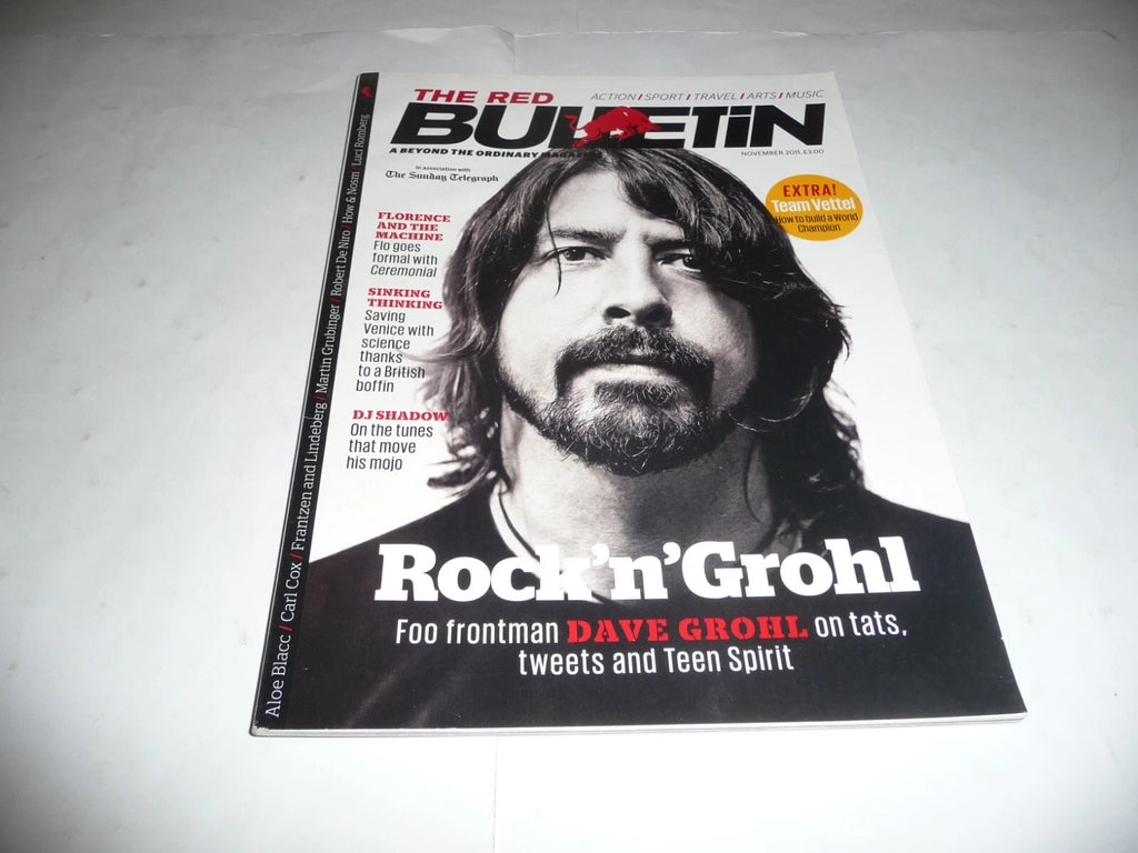 The Red Bulletin Magazine Nov 2011 DAVE GROHL Foo Fighters