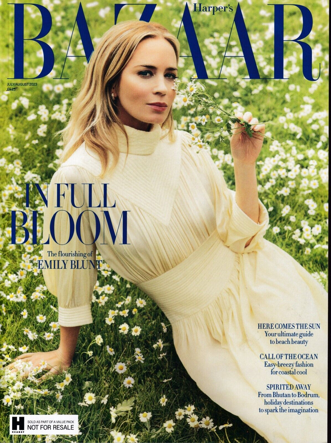 Harper's Bazaar UK Magazine July 2023 Emily Blunt