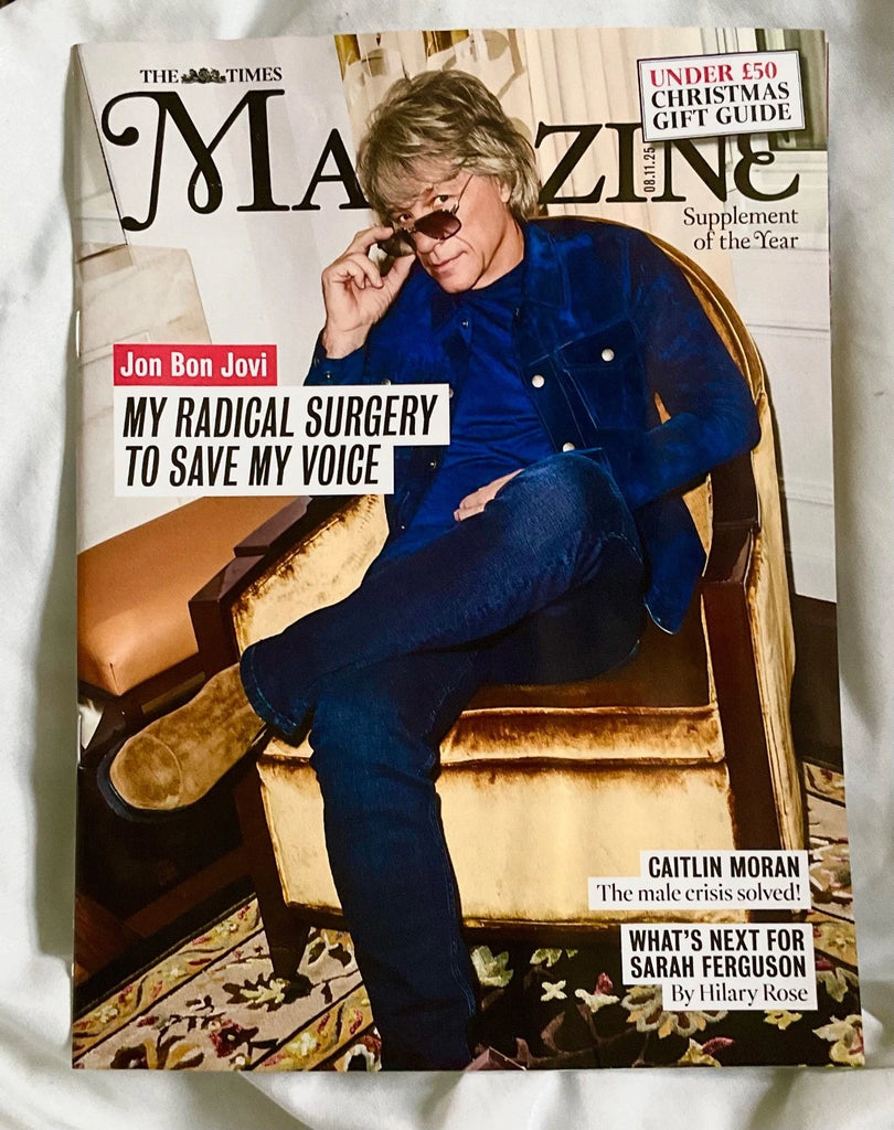 TIMES Magazine 8 November 2025 Jon Bon Jovi