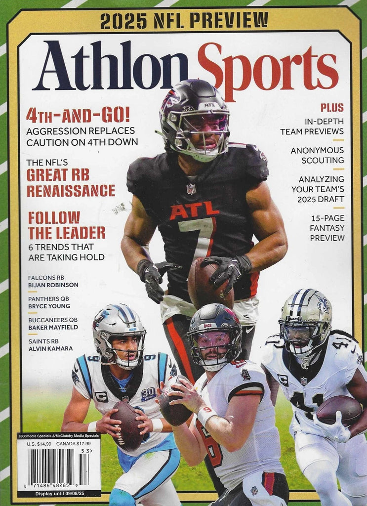 Athlon Sports 2025 NFL Preview 2025 Atlanta Falcons Cover