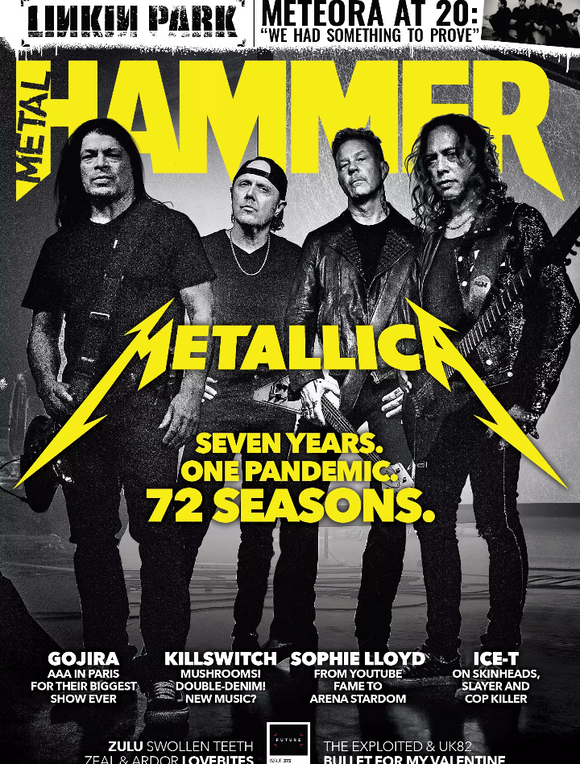 Metal Hammer Magazine - Issue 373 (April 2023) - Metallica - Linkin Park