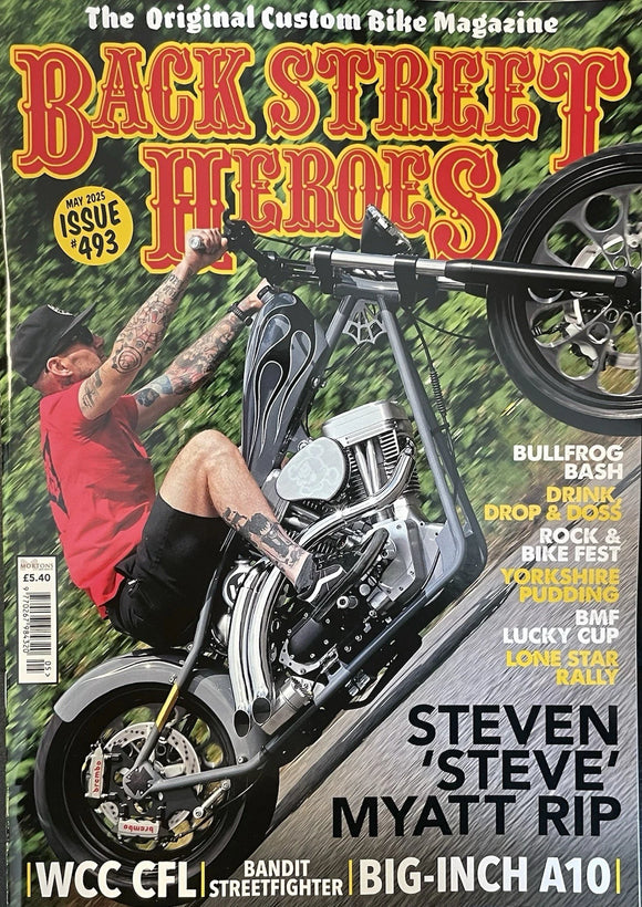 BACK STREET HEROES MAGAZINE MAY 2025 #493