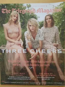 TELEGRAPH MAGAZINE - 29 AUGUST 2020 - CARA DELEVINGNE Poppy SISTERS