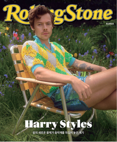 HARRY STYLES ROLLING STONE JAPAN/KOREA MAGAZINE SEPTEMBER 2022