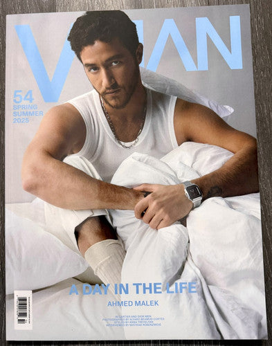 VMAN MAGAZINE - ISSUE # 54- SPRING/SUMMER 2025- AHMED MALEK - BRAND NEW