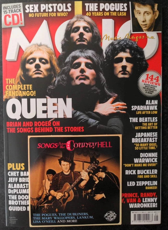 MOJO Magazine 378 – May 2025: Queen Freddie Mercury & Free CD