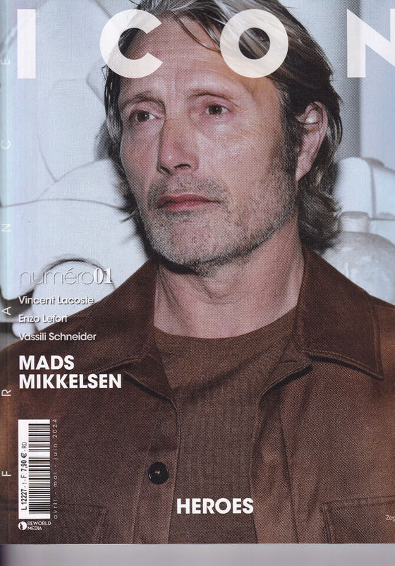 ICON Magazine (France) #01/2024 MADS MIKKELSEN