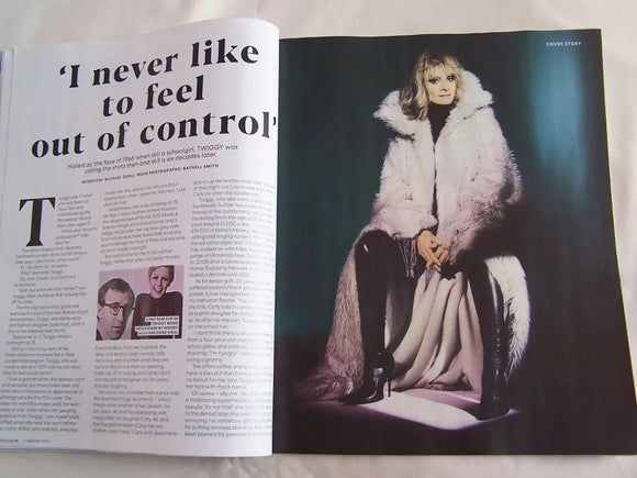 YOU MAGAZINE 09 FEBRUARY 2025 TWIGGY AT 75