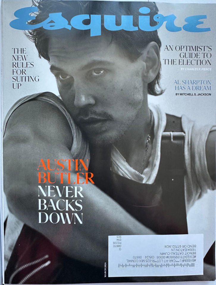 Esquire Magazine (US) - March 2024 - Austin Butler (Alt cover) USA Customers Only