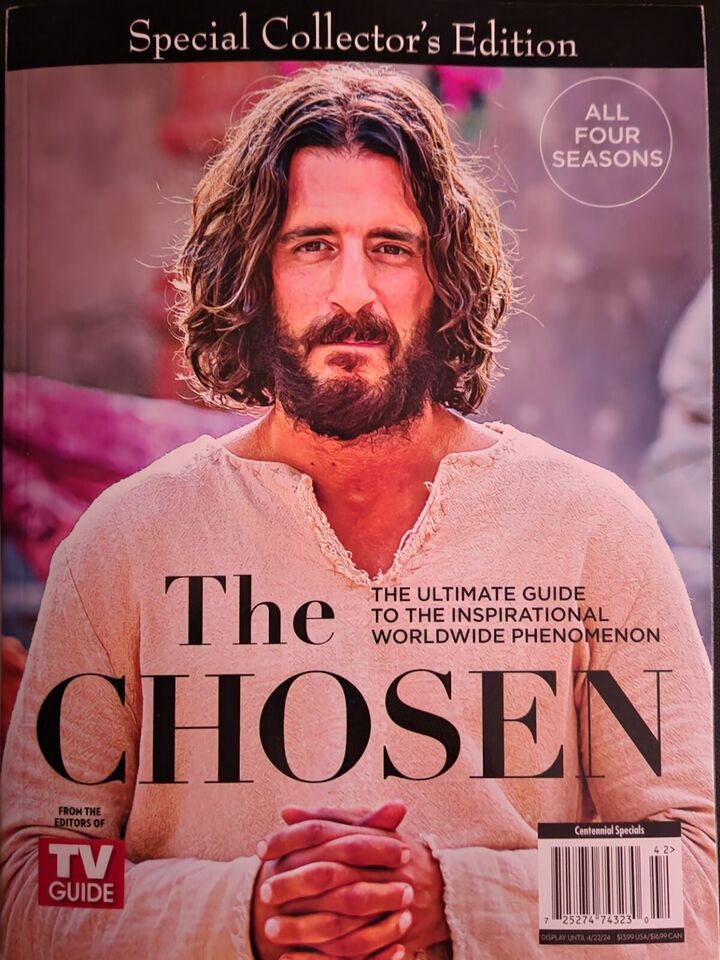 THE CHOSEN Jonathan Roumie TV GUIDE 2025 SPECIAL COLLECTORS EDITION
