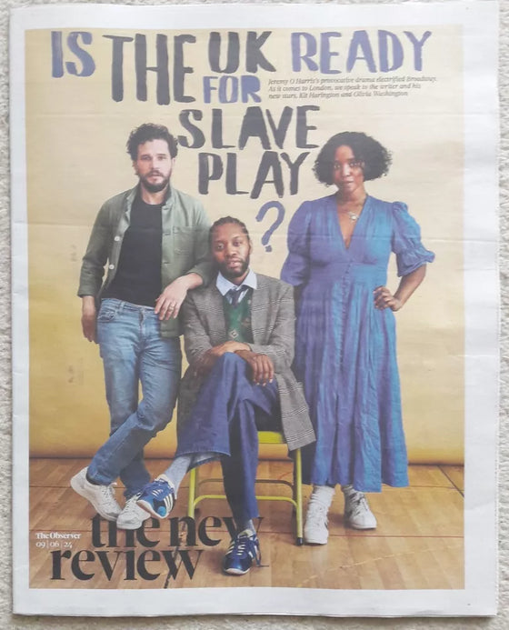 Jeremy O Harris – Kit Harrington - Observer The New Review – 9 June 2024