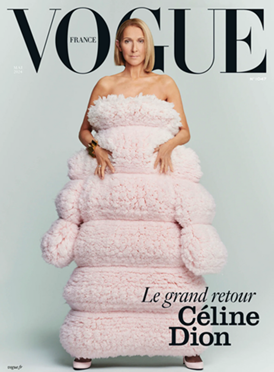 Vogue France Magazine May 2024 Le Grand Retour Celine Dion Cover #1