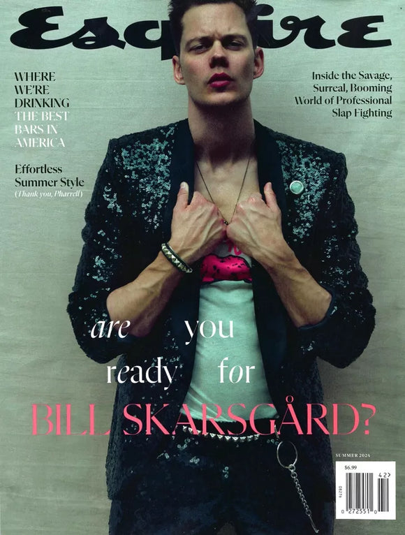 ESQUIRE MAGAZINE - SUMMER 2024 - BILL SKARSGÅRD (COVER)