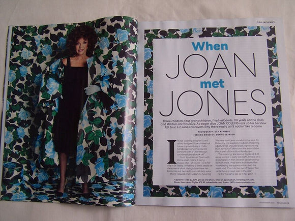 YOU magazine September 2023 JOAN COLLINS Cover