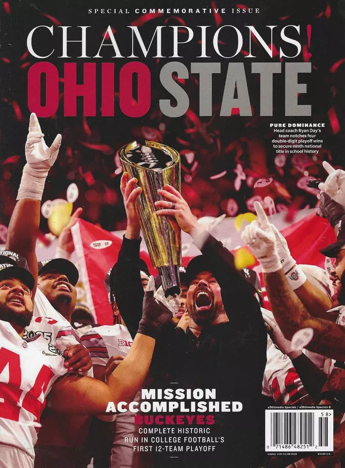 Champions OHIO STATE 2025 Commemorative Issue - Team Cover