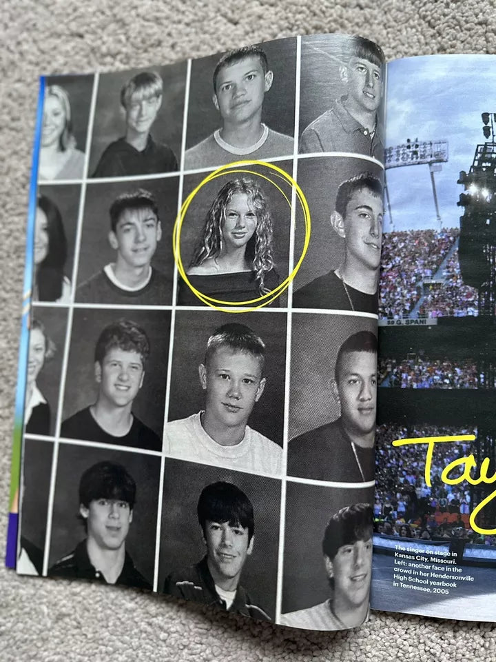 Taylor Swift High School Yearbook Pictures