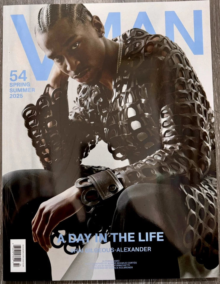 V MAN MAGAZINE - ISSUE # 54 SPRING/SUMMER 2025 SHAI GILGUEOUS