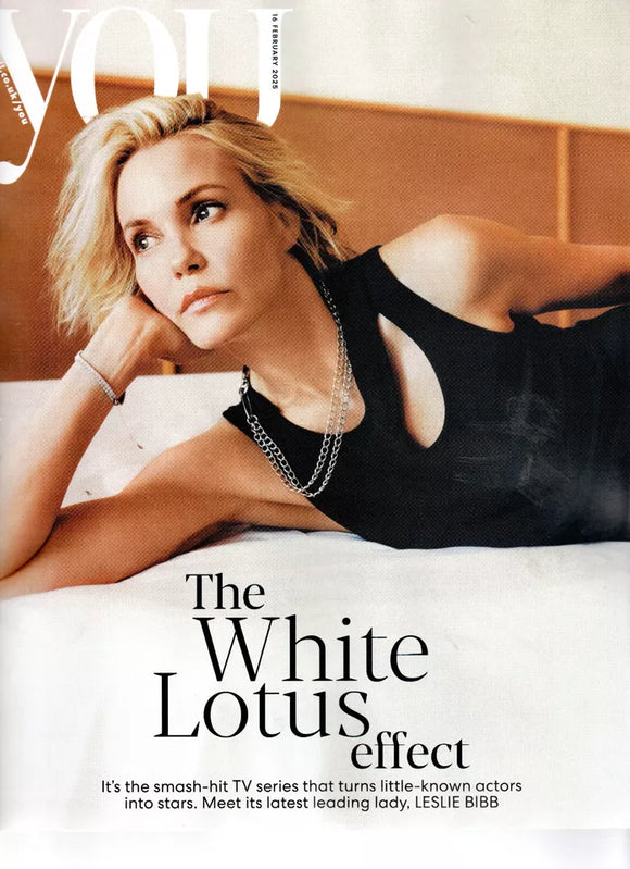 YOU Magazine 16th Feb 2025 LESLIE BIBB The White Lotus