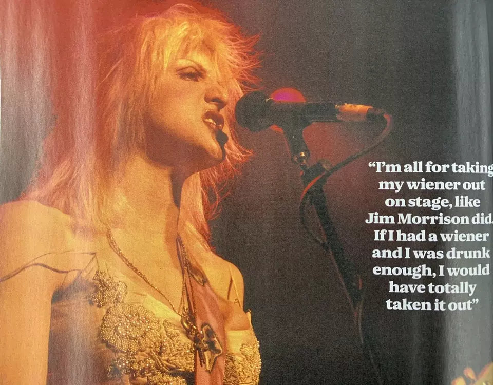Courtney Love Madonna Lana Del Rey London ES Magazine April 2024