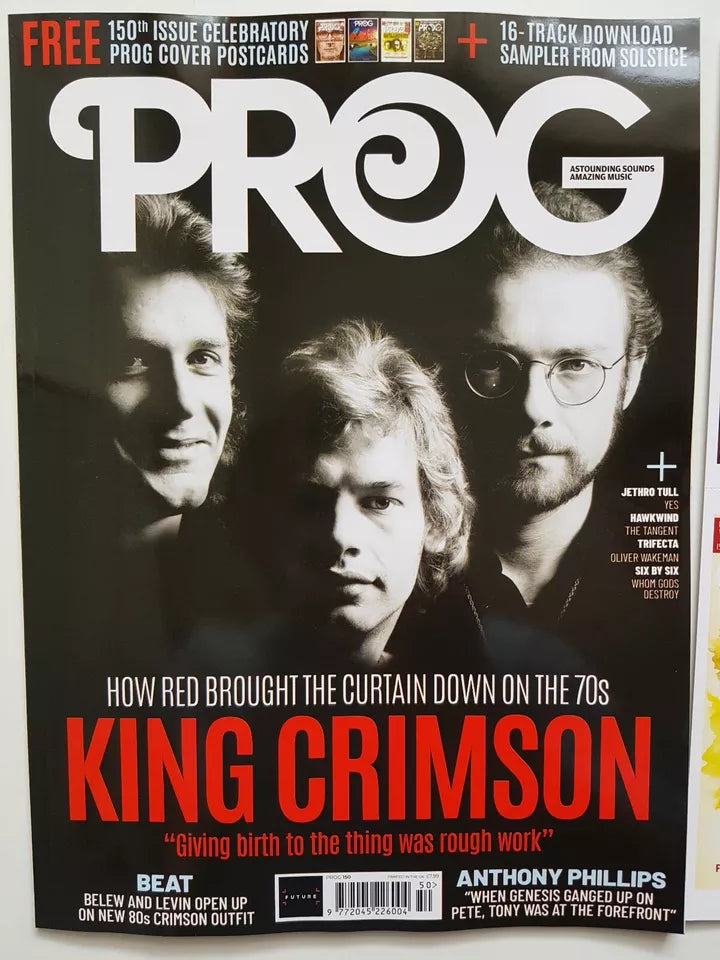 Prog magazine #148 June 2024 Prog Magazine King Crimson & 4 Postcards