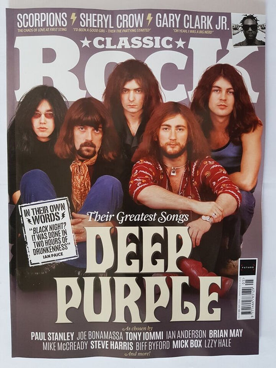 Classic Rock Magazine May 2024 Deep Purple Sheryl Crow Pearl Jam