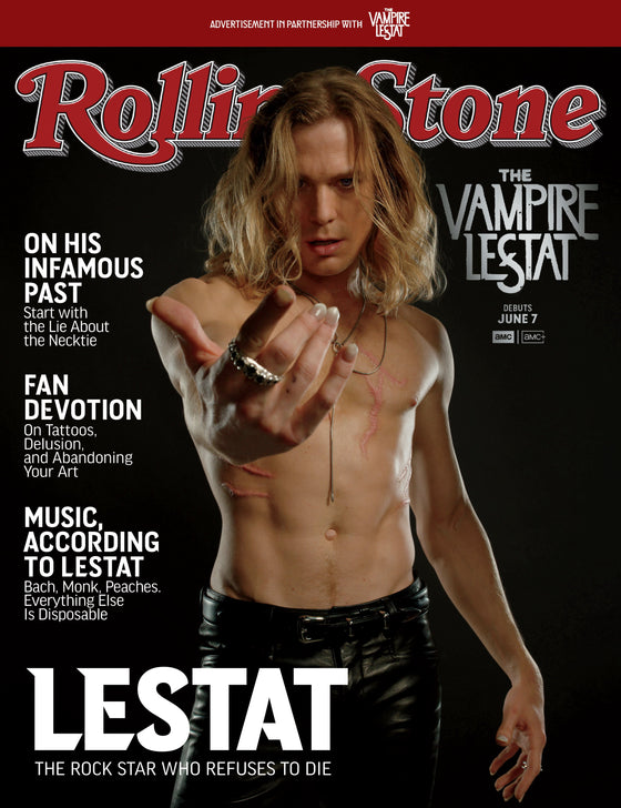 ROLLING STONE MAGAZINE - June 2026 - Vampire Lestat Sam Reid Back cover