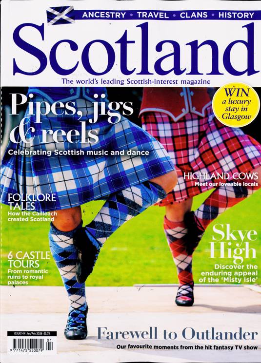 Scotland Magazine Jan/Feb 2026 Farewell to Outlander - Sam Heughan