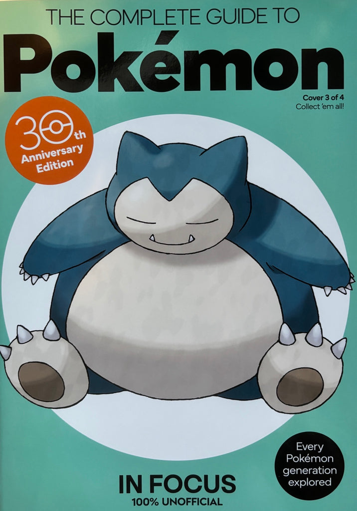 The Complete Guide to Pokémon – 30th Anniversary Edition - Snorlax - Cover 1 of 3