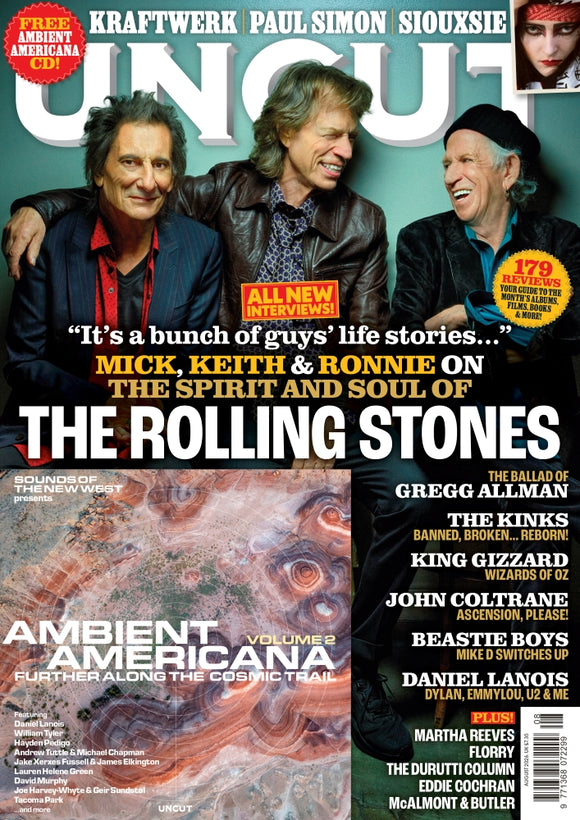 UNCUT Magazine – August 2026: The Rolling Stones + Free 15 track CD