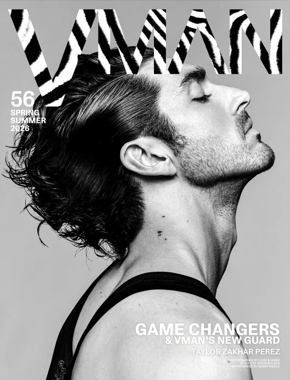 V MAN MAGAZINE - ISSUE #56 - Spring/Summer 2026 - Taylor Zakhar Perez