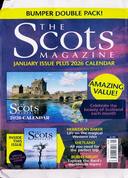 SCOTS Magazine January Issue + 2026 Calendar