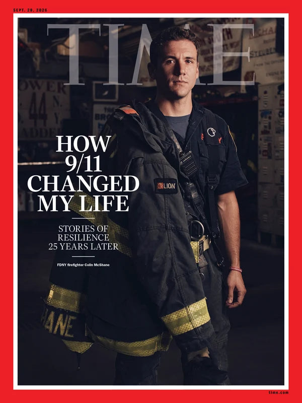 TIME Magazine September 28, 2026 – How 9/11 Changed My Life