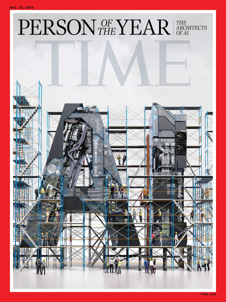 TIME Magazine Person of the Year 2025 - AI - Architecture Cover