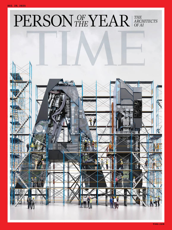 TIME Magazine Person of the Year 2025 - AI - Architecture Cover