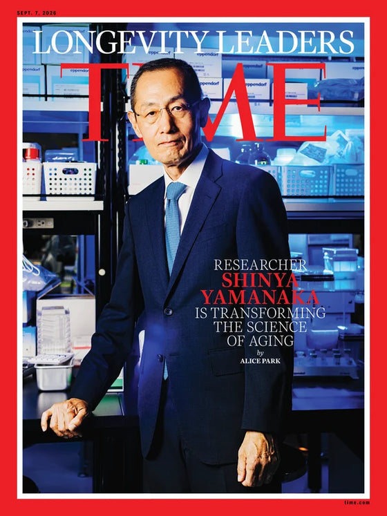 TIME Magazine September 7 2026 - Shinya Yamanaka - Longevity Leaders Science of Aging