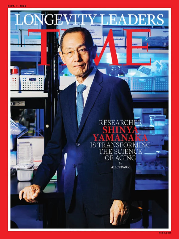 TIME Magazine September 7 2026 - Shinya Yamanaka - Longevity Leaders Science of Aging