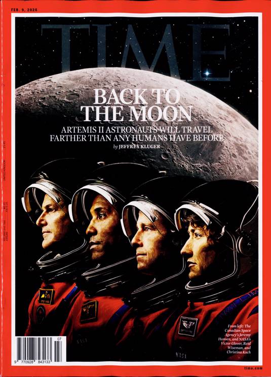 TIME Magazine - 09.02.2026 Edition: Back to the Moon (Artemis II)