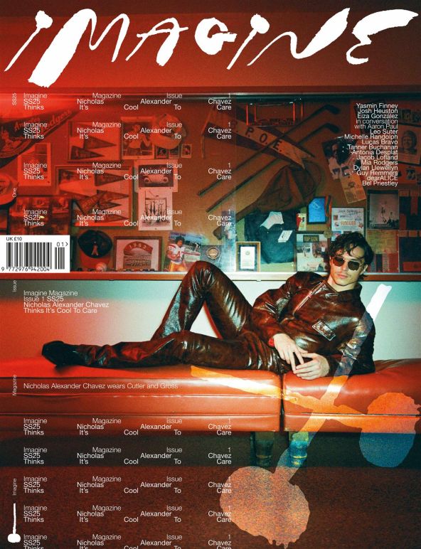 IMAGINE magazine Issue One: Nicholas Alexander Chavez Cover
