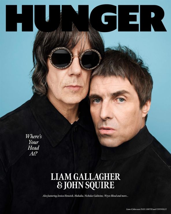 Liam Gallagher & John Squire Nicholas Galitzine Hunger Magazine Issue 30